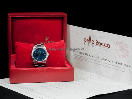 Rolex AirKing 34 Oyster Blue/Blu  Watch  14000